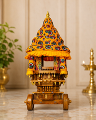 Handcrafted Teakwood Chariot