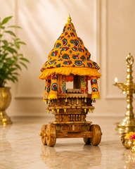 Handcrafted Teakwood Chariot