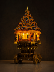 Handcrafted Teakwood Chariot